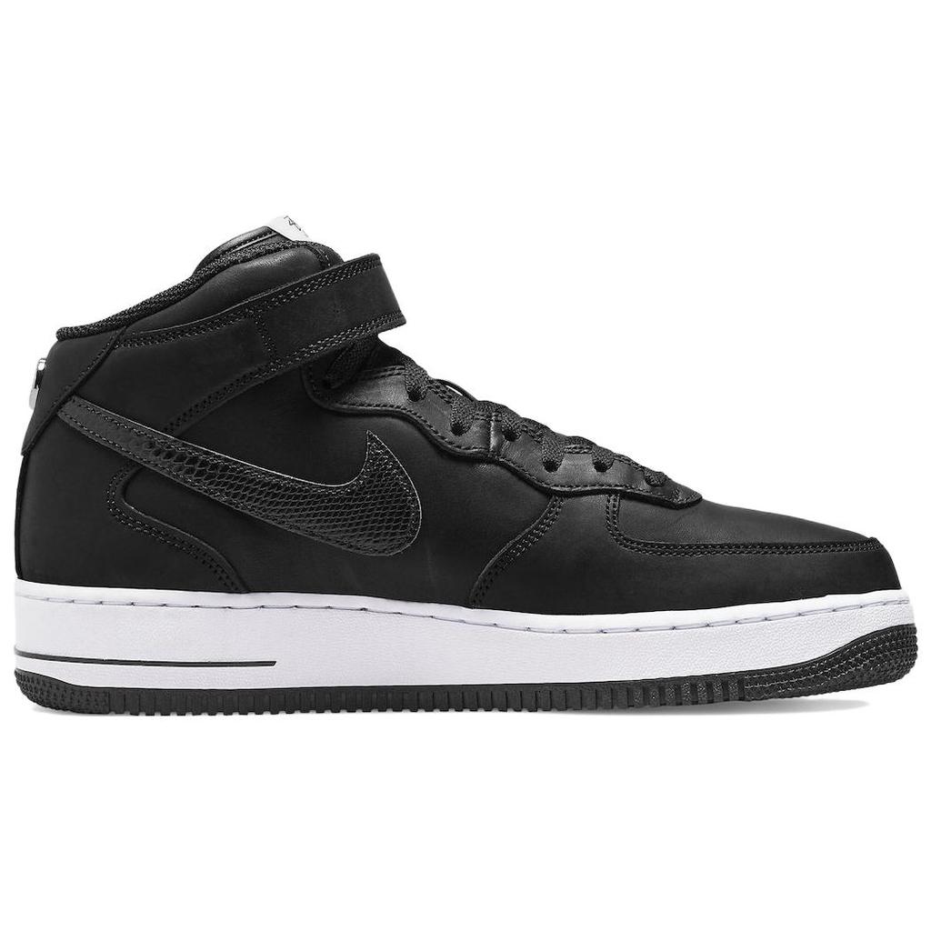 Nike Air Force 1 Mid Stussy Black White