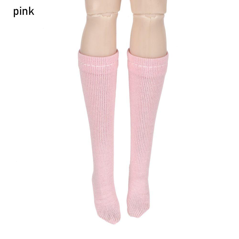 Modepuppen Socken 1/6 Puppen Strümpfe Kleidung Zubehör Bonbonfarbe Mittellange Socken Für 30CM BJD Puppen Zubehör Kinderspielzeug
