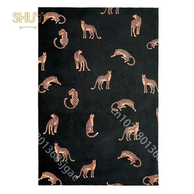 

Леопардовый зебра мультяшный ковер домашний диван чайный столик журнальные столики декоративный коврик спальня детская комната прикроватный коврик ванная комната коврики 30x50cm-12x20in