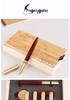 Rosewood Signature Business & Student Pen Set - Includes Ballpoint and Fountain Pen with Custom Logo in Gift Box.