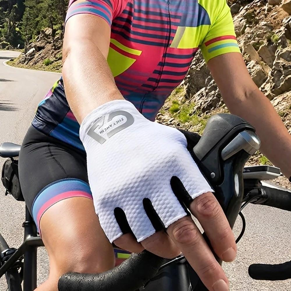 Summer Bike Gloves Short Sport Gloves Outdoors Fishing Gloves Men Women