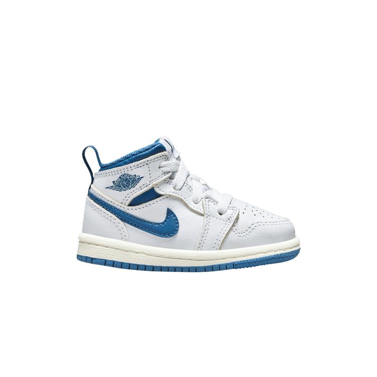

Кроссовки Air Jordan 1 Mid SE TD Industrial Blue Baby White Sail FN7537-141 27