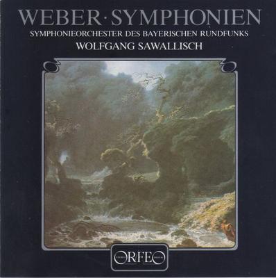 CD CARL MARIA VON WEBER ? SYMPHONIE-OR - Symphonien C091841A Orfeo 1984 Germany Classical Used