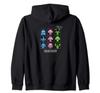 Ghost Stallion! Icons Galore Human (game Color) Zip Hoodie