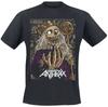 2026 Anthrax Persistence of Time T-shirt Stampata Cotone Unisex Fan Thrash Metal Maglietta Casual Uomo Donna
