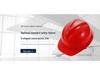 Round N95 Safety Helmet for Construction: Insulated, Paint-Resistant, T-Type with Steel Nail, Customizable Print Options