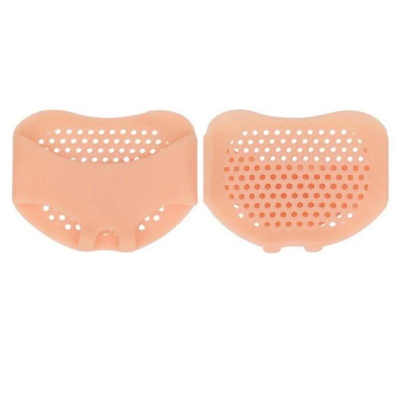 Silicone Gel Forefoot Pads Pain Relief Support Front Feet Care Slip Resistant Pads Prevent Grind Feet Foot Care Pad