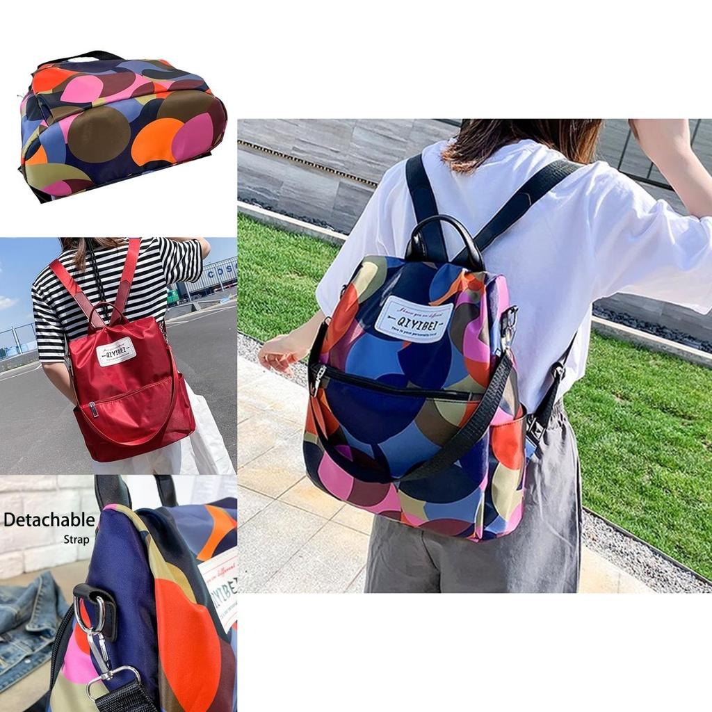 Lightweight And Durable Women's Oxford Shoulder Bag With Detachable Strap