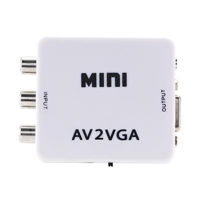 Spínací skříňka AV RCA To VGA Video Adapter HD 1080P Tv Converter