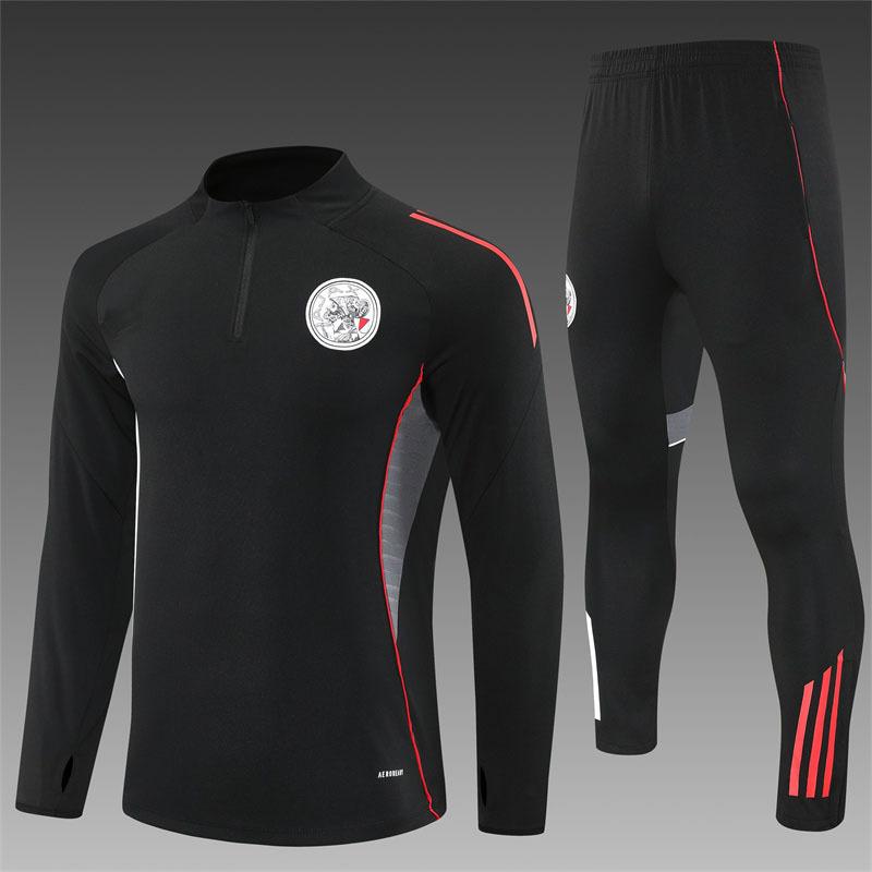 Football Jersey Pre-Season Sports Training Jersey Breathable Sweat-Absorbing Quick-Drying Long-Sleeved Adult And Children'S Suit Print