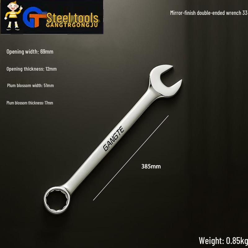 Steel Auto Repair Double Head Box Wrench