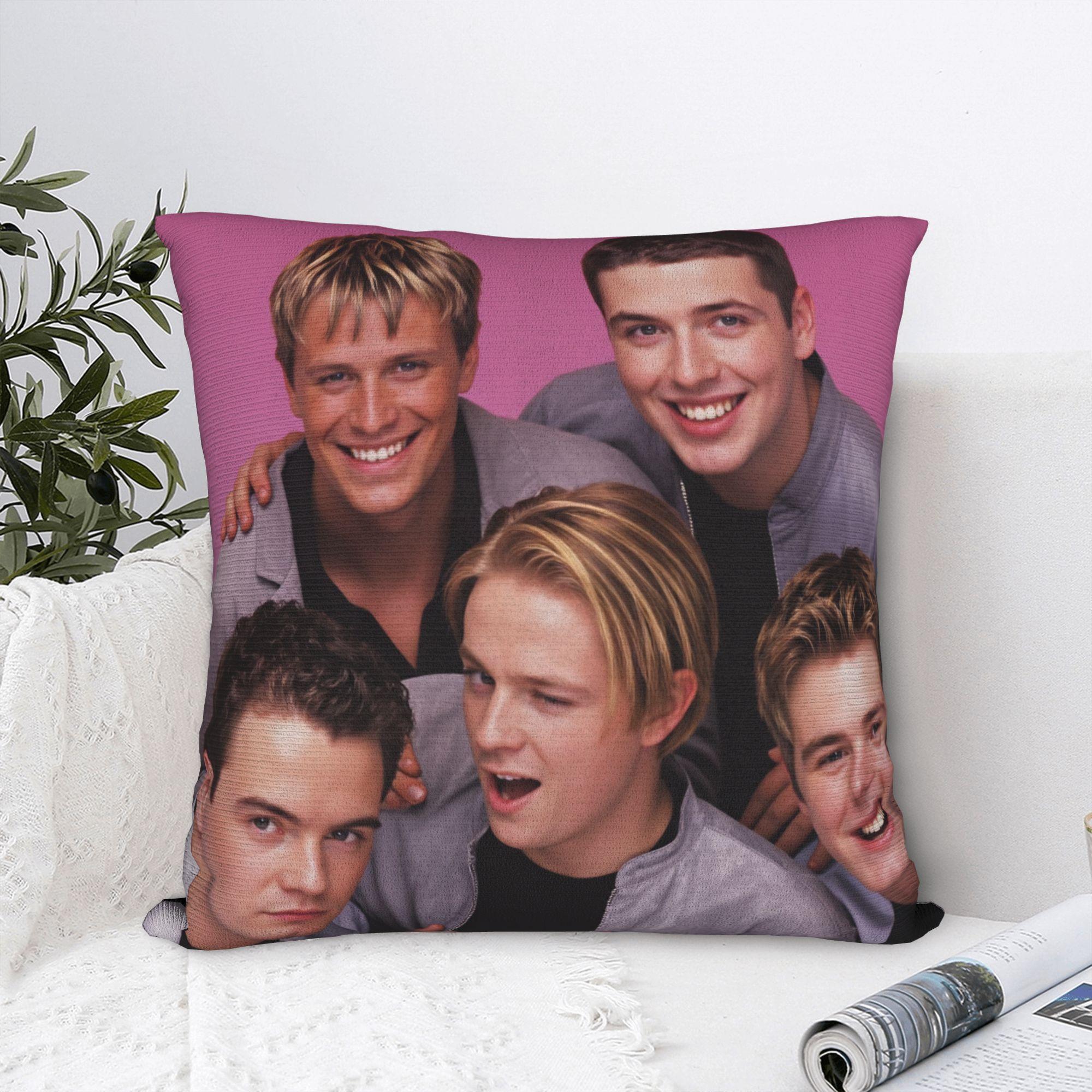 Shunika Chen Unisex Westlife Boys Pillow Case Comfy Pillow Cover For Sofa Car Home Decor Vintage Pillowcases