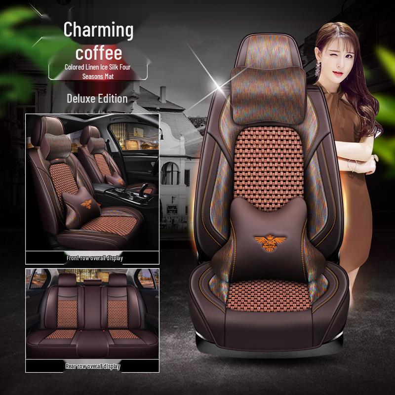 Four Seasons Full Wrap Car Seat Cover for GAC Trumpchi GA Series (GA3, GA4, GA5, GA6, GA8) & GS Series (GS3, GS5).