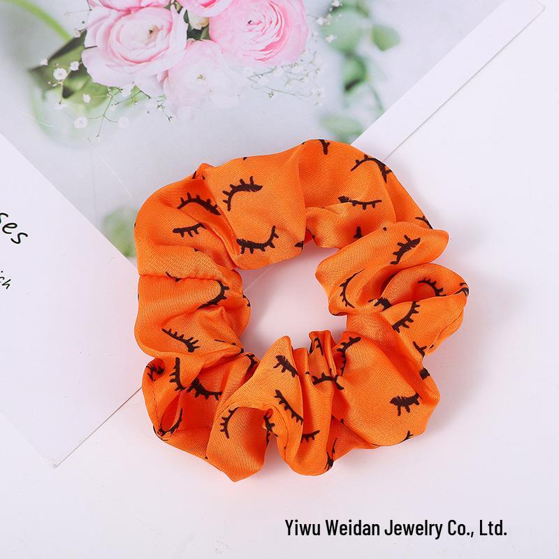 European & American Fashion Silk Hair Ties & Headbands for Women - Customizable Logo