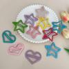 Colorful Y2K Star Hair Clip for Baby & Women - Decorative Side Bangs & BB Clip Hair Accessory