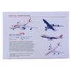 1:144 Boeing 747 Aircraft Civil Aviation Airliner Diy 3D Paper Card Model Set Model