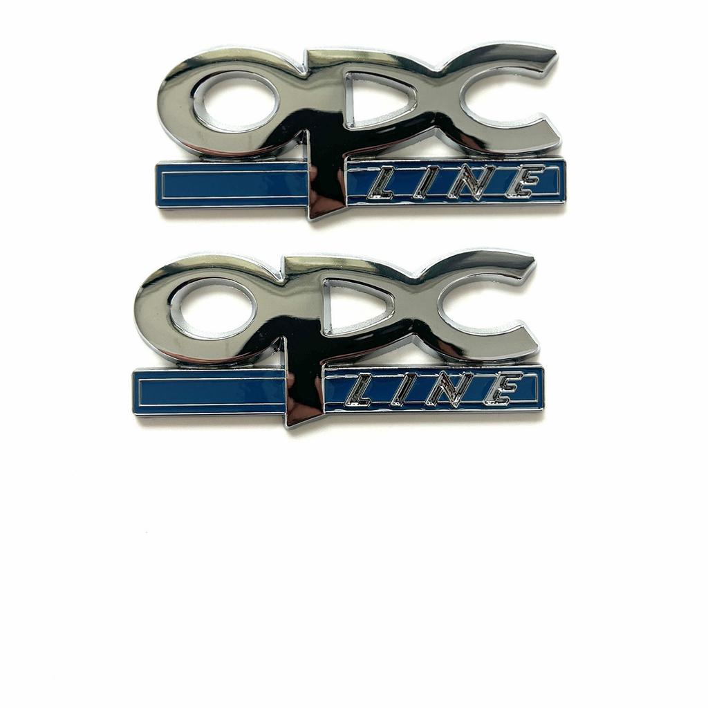 OPC Line Emblem Front Grille Badge Tail Stickers Logo For Opel Astra G H J K F Corsa D Zafira B Insignia Mokka Regal Accessories