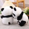 Udstoppede Dyr Plys Panda Legetøj Boligdekoration Simulation Udstoppet Panda Dukke Soveværelse Sofa 23cm Panda Pudebetræk Fødselsdagsgave