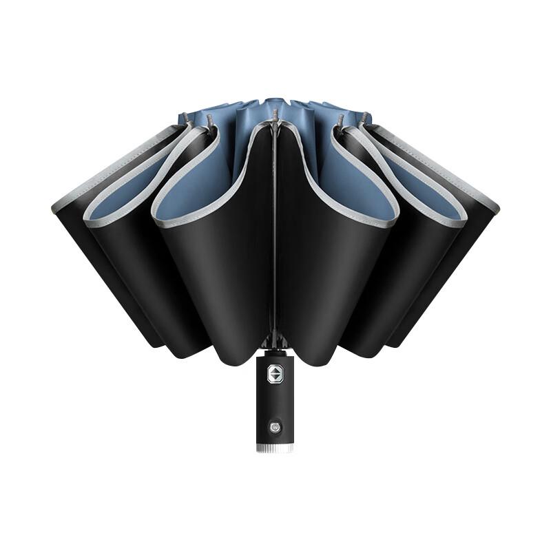 Tri-polar TP7399 Automatic Reverse Umbrella with LED Light