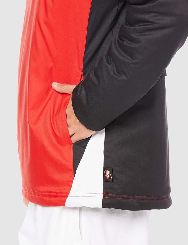 Long Sleeve Filled Sunset Red S [YONEX] Shirt, V-Breaker (Fit Style), (496)