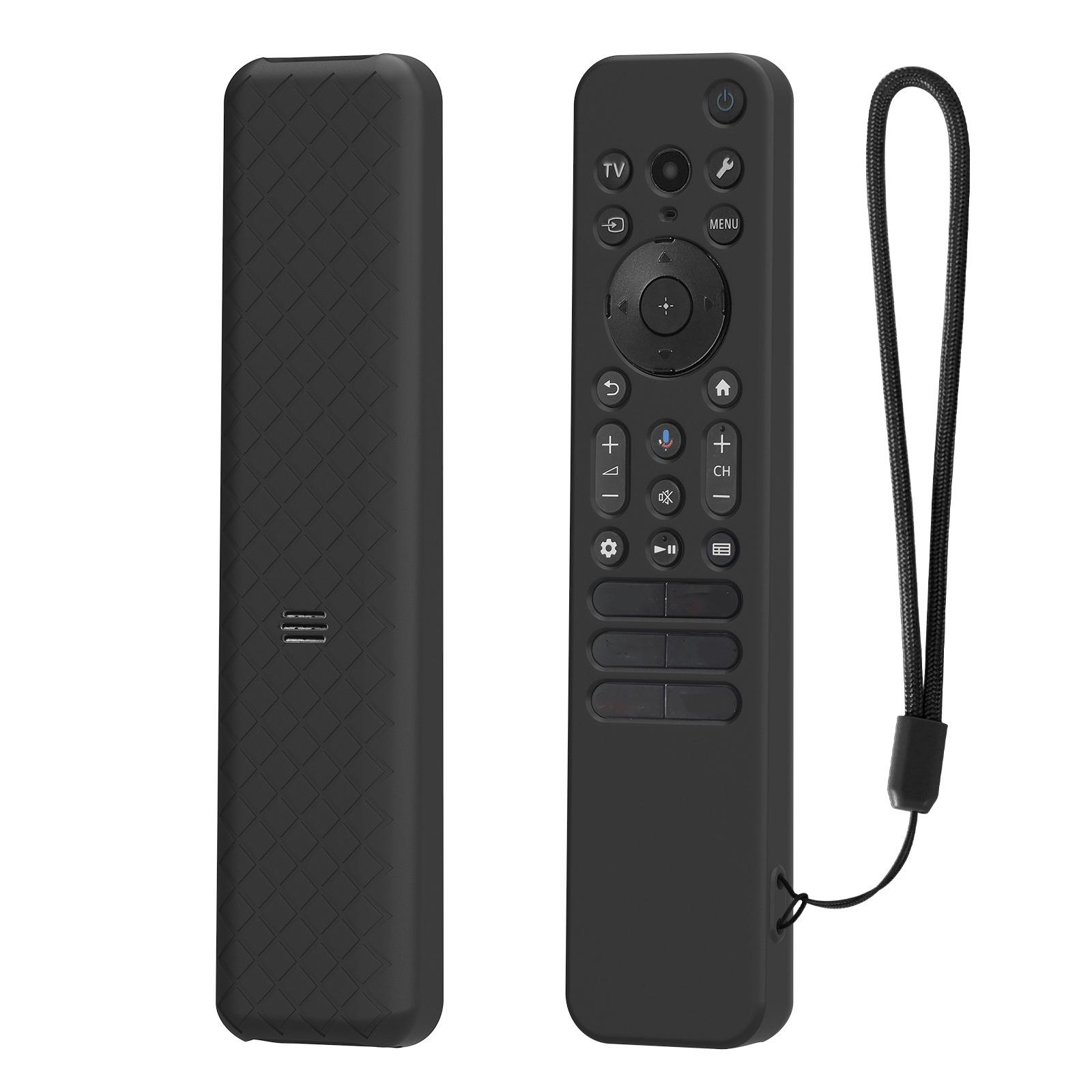 Силиконовый чехол для пульта ДУ SONY RMF-TX920U/TX910U Smart TV, пылезащитный чехол-рукав с ремешком