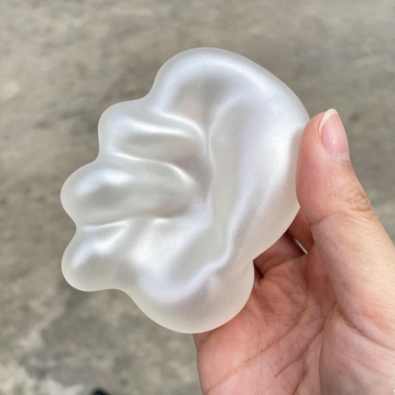 1Pcs Stress Ball Moldable Pearl Coconut Oil Squeeze Toy Slow Rising Decompression Sensory Toys For Adult