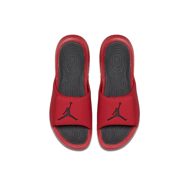 Air Jordan Hydro 6 Slide 'Gym Red Black' 881473-600