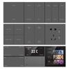 Zigbee Tuya Four-Gang Smart Switch with Alexa Voice Control