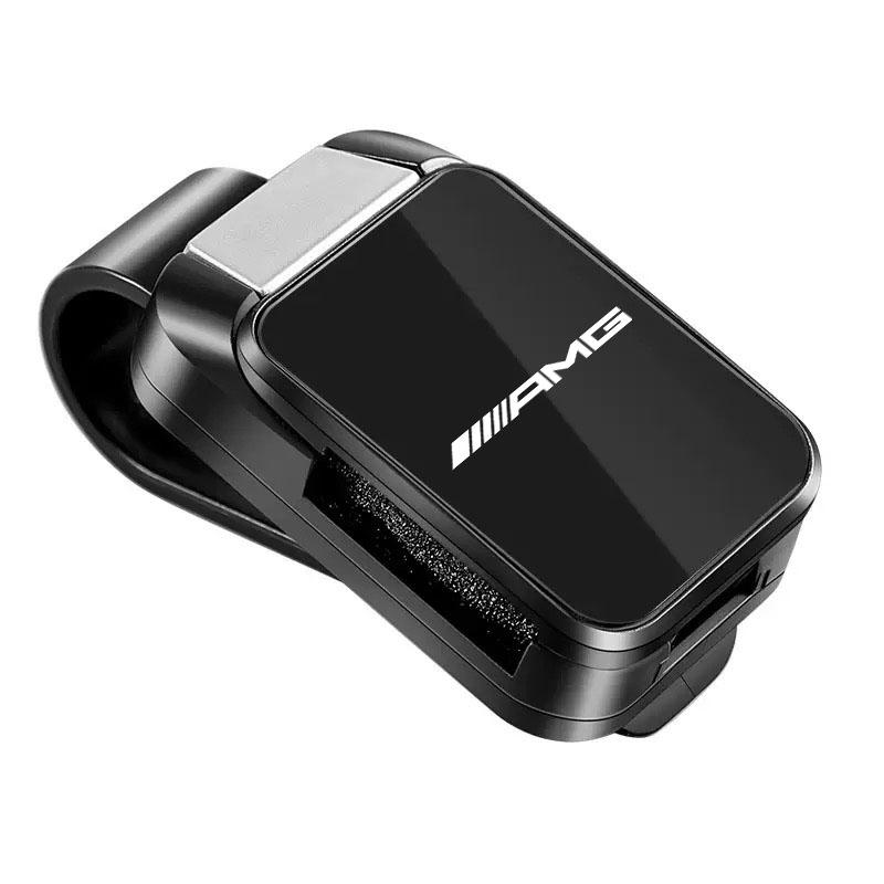 CEJ1 2025 Hot New Car Interior Sun Visor Eyeglasses Holder Sunglasses Clip for Mercedes Benz AMG W203 W206 W220 W205 W211 W212 W201 W