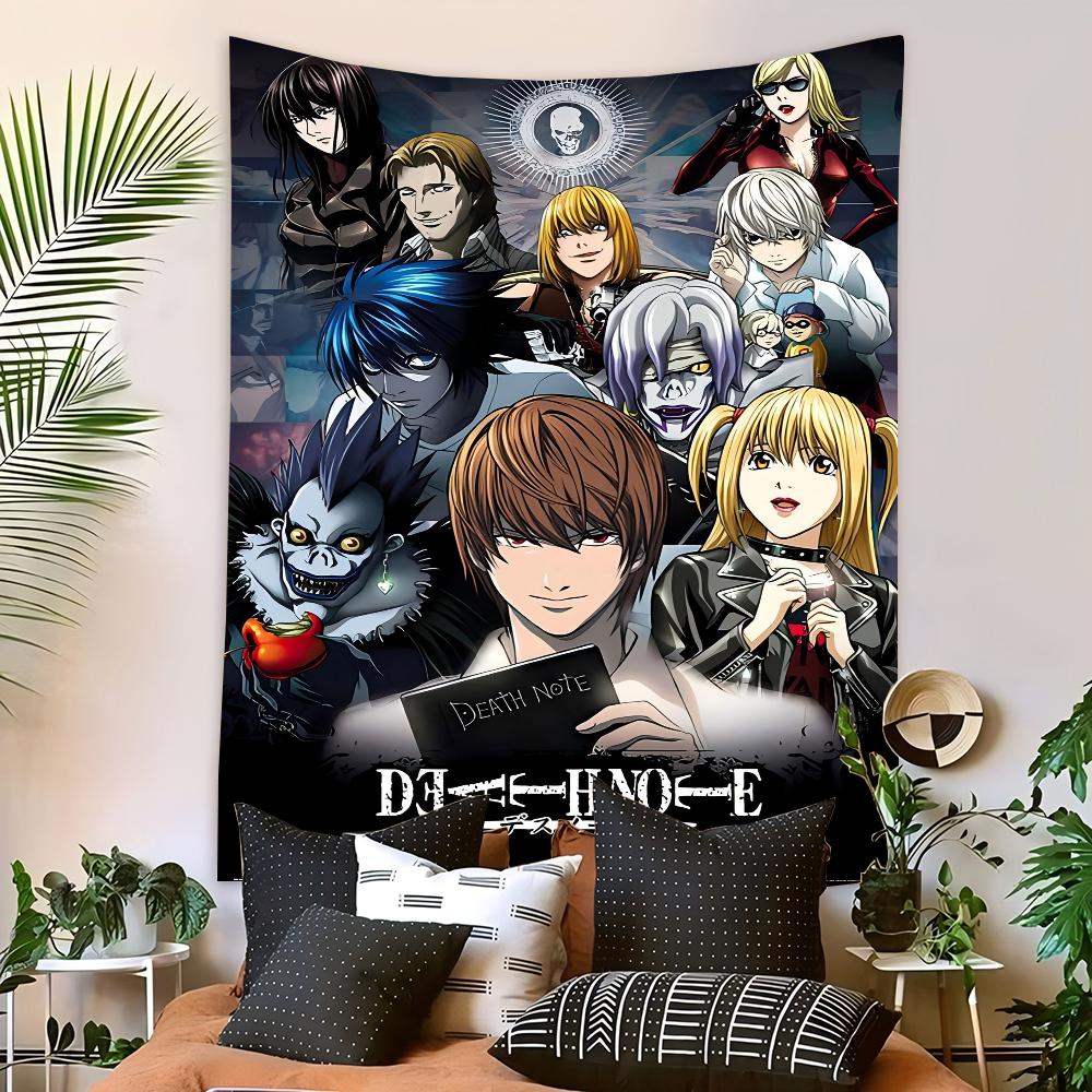 DDeath NNote Photography Backdrops Kids Birthday Photo Background Studio Portraits Photocall Props