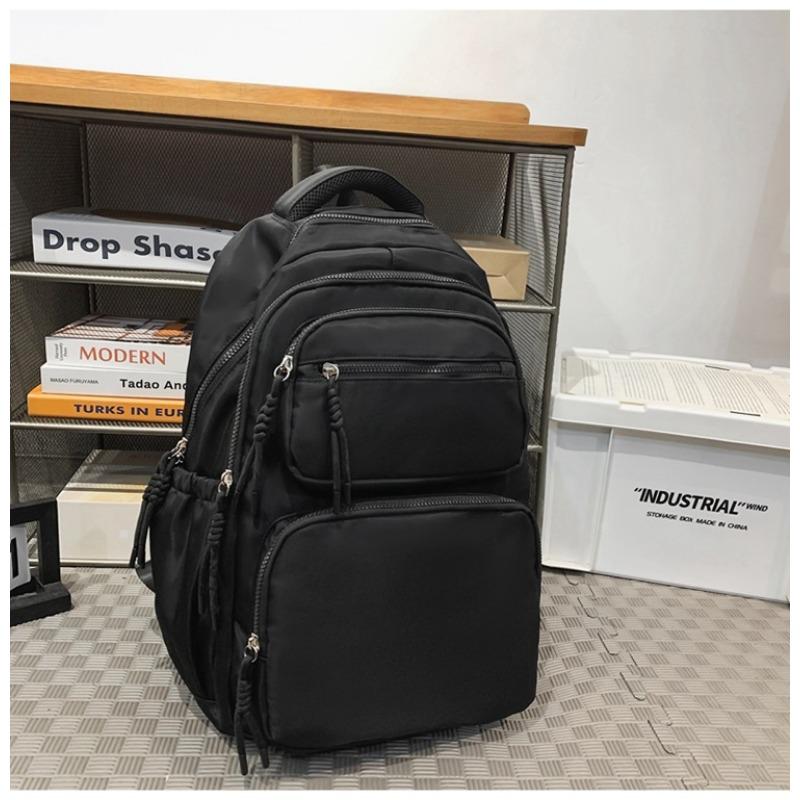 College student schoolbag cool large capacity couple high value backpack casual versatile backpack