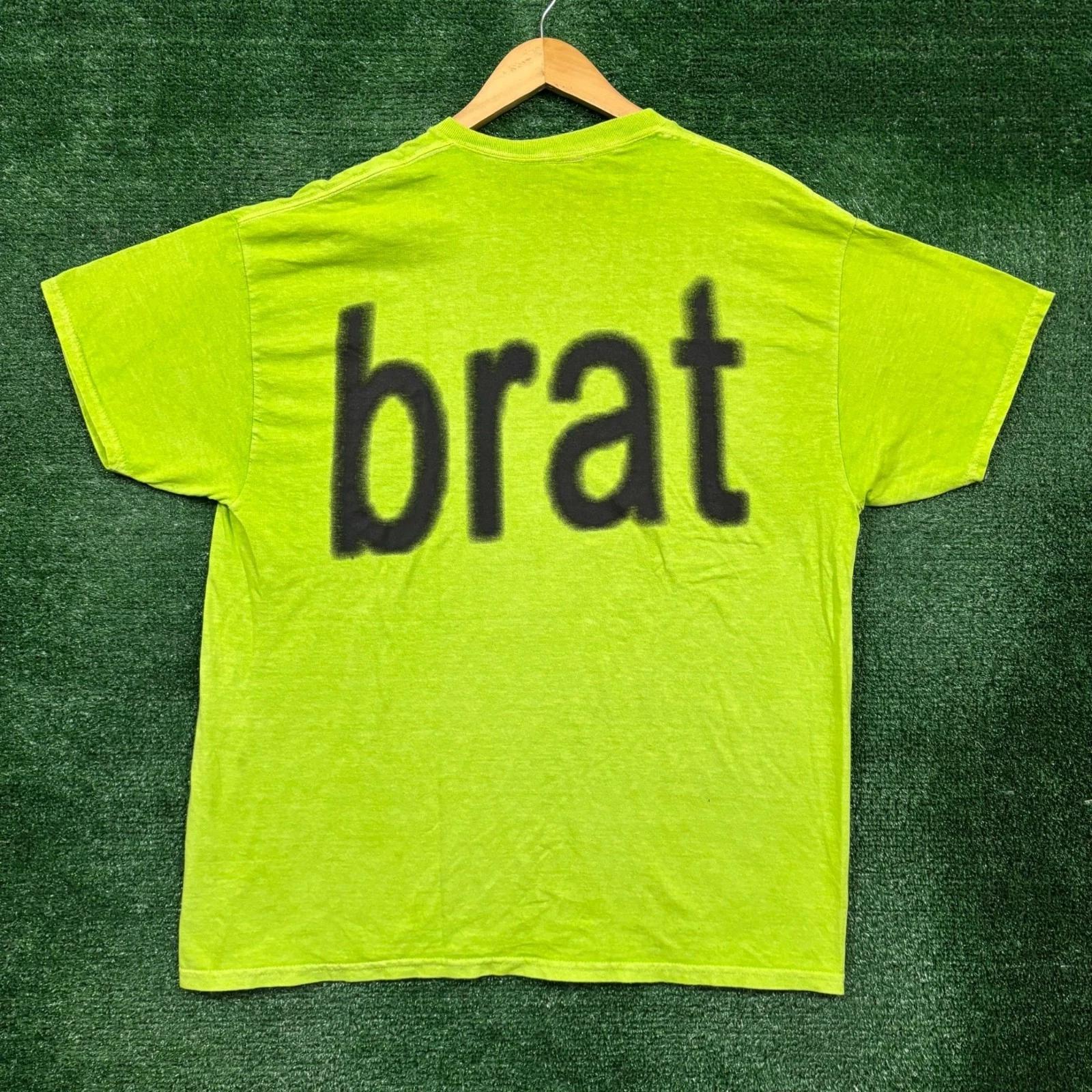 Charli XCX Brat Hyperpop Album T-shirt Size Large S