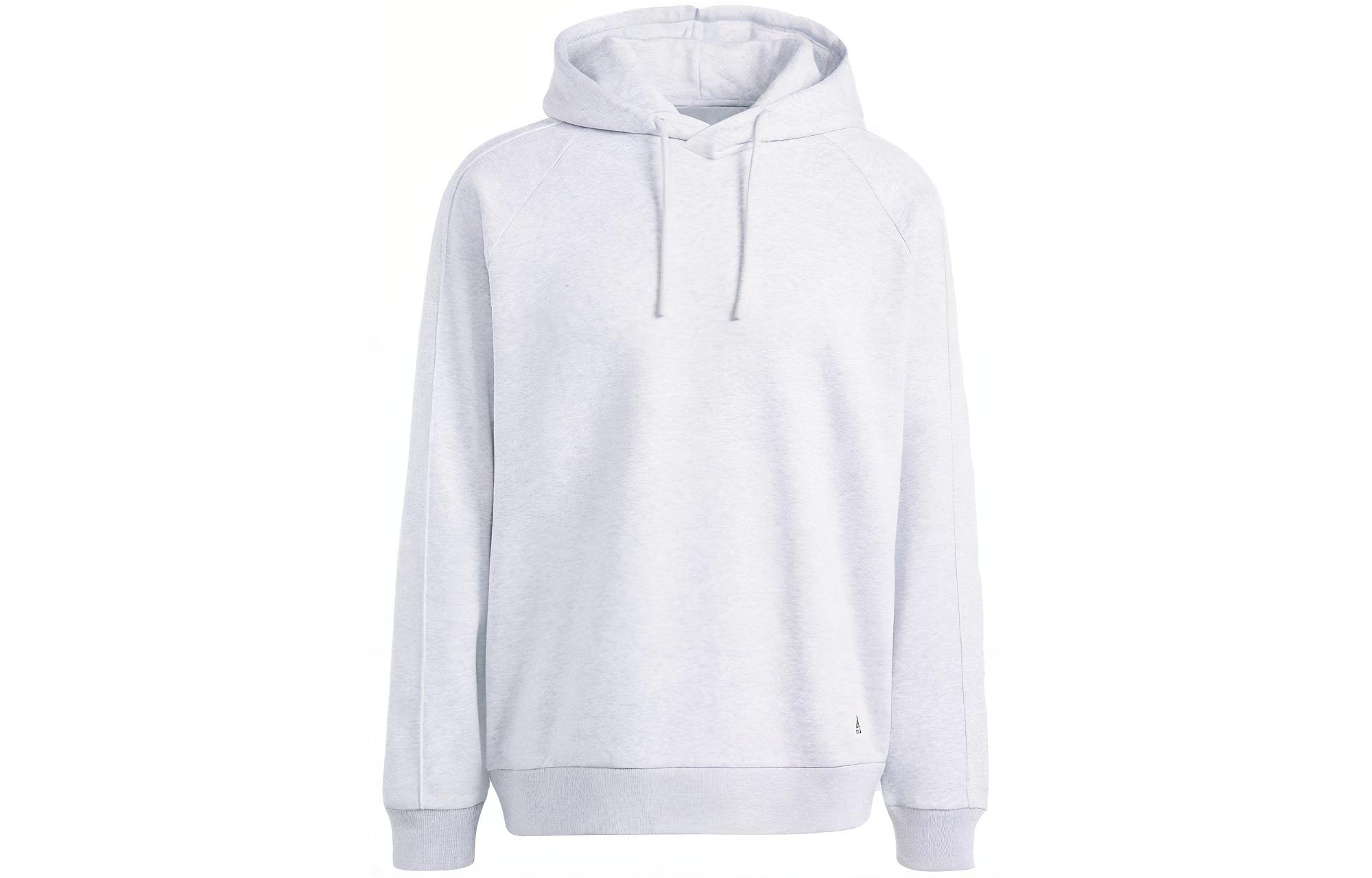Adidas Sweatshirts Men s Light Gray Hooded Moderate Other IS7488 S