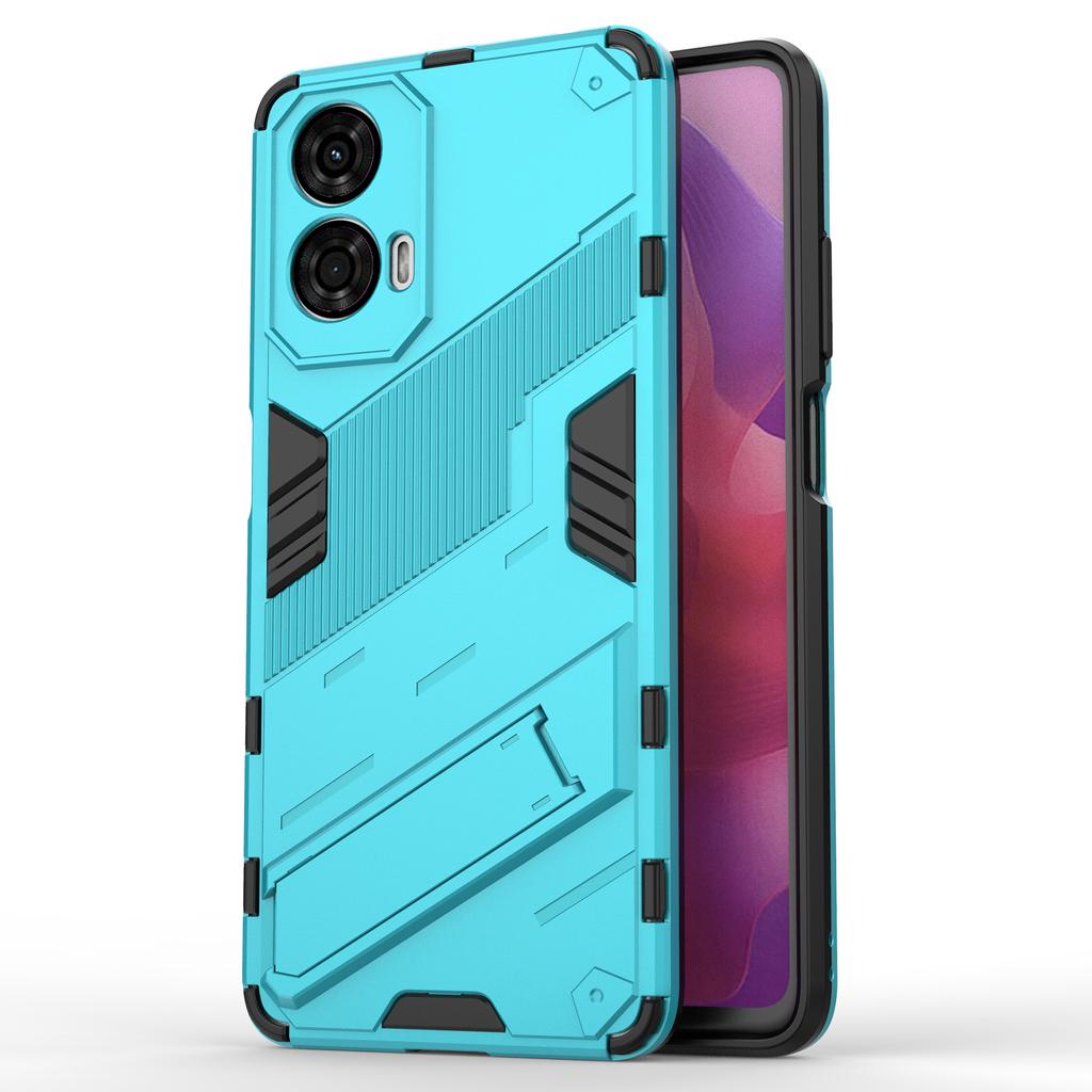 For Motorola Moto G24 4G Case PC+TPU Shockproof Phone Cover with Kickstand