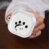Cute Footprint Kitten Dog Case For Samsung Galaxy Buds 4Pro 4 Pro Live 2 3 FE 3Pro 2Pro Clear Earphone Cases Cover With Hook