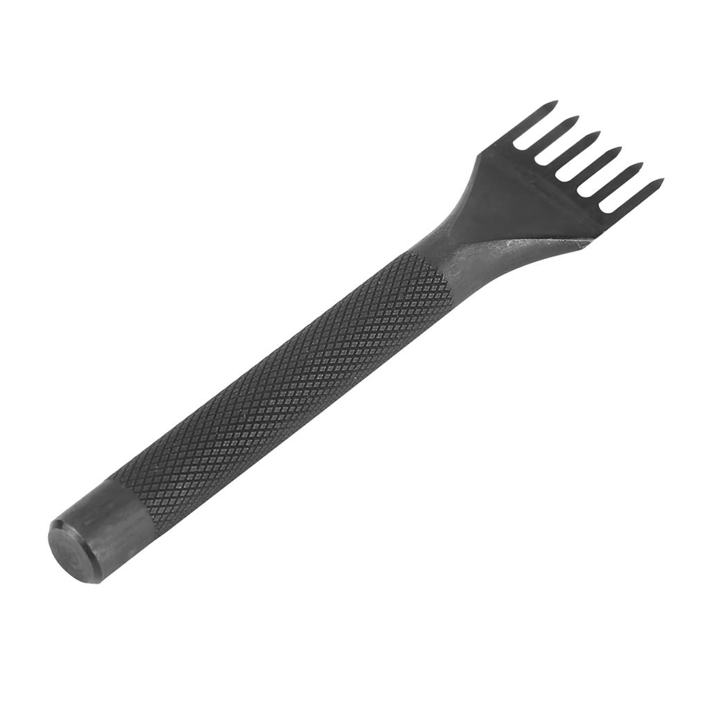 4 Pcs Set DIY Leather Hole Punch Stitching Tools Handmade Carft Kit(1+2+4+6 Teeths)