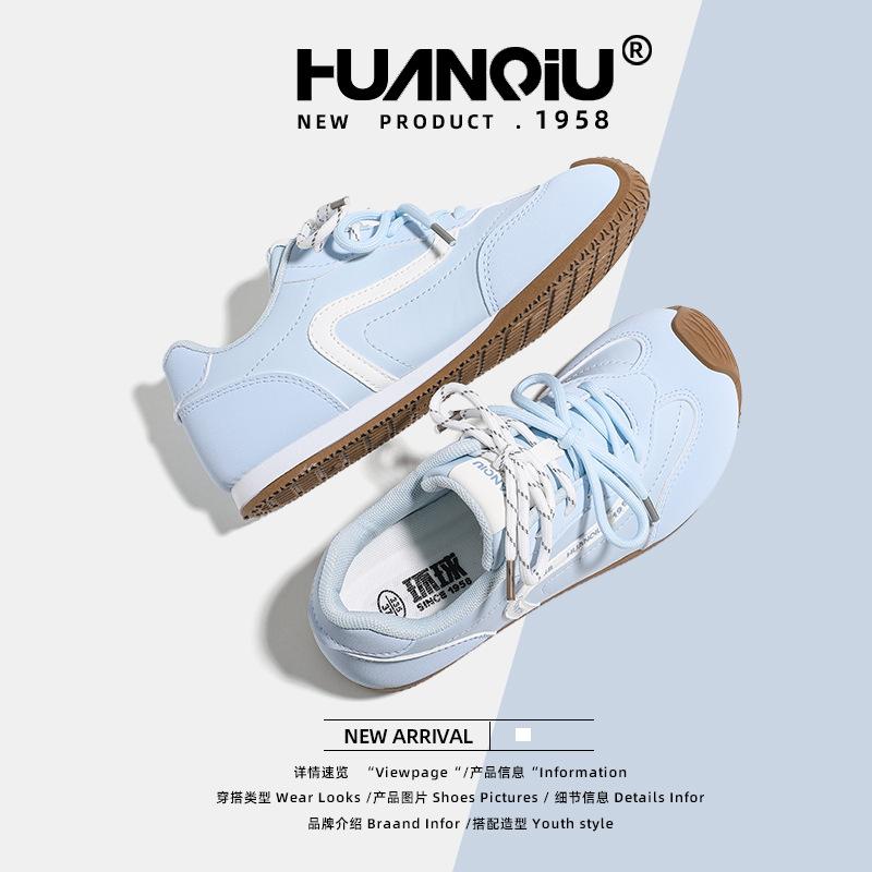 Global sports shoes women's shoes KMXFX80237 summer new casual shoes white shoes versatile breathable German training shoes women