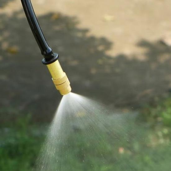 Adjustable Copper Garden Sprinklers for Fine Mist Watering Up to 1 Meter