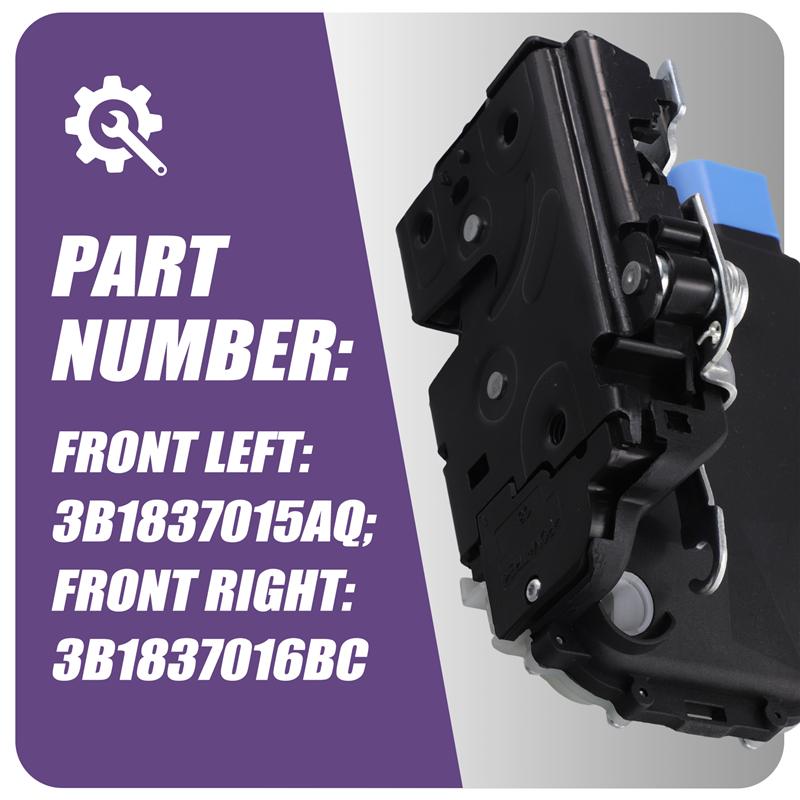 A58X-3B1837015AQ Car Front Left Door Lock Actuator For VW Passat Polo Skoda Superb Fabia Seat Cordoba Ibiza