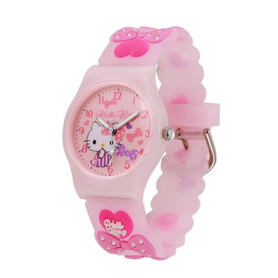 K-T Children's Wristwatch, Lightweight Quartz Movement, Cartoon Design, Simple Design, Cute Wristwatch, Perfect Gift for School Entrance, Birthday,