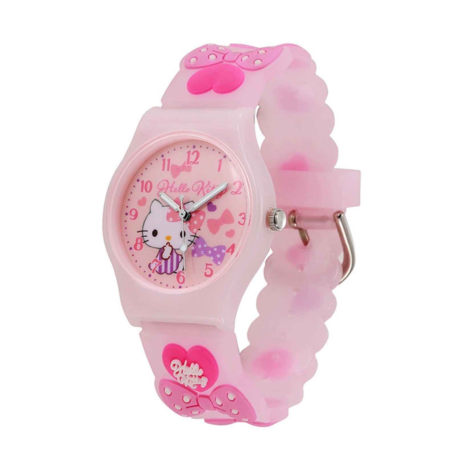 

Дитячий наручний годинник K-T, Легкий кварцовий механізм, Мультяшний дизайн, Простий дизайн, Милий наручний годинник, Ідеальний подарунок на вступ до школи, День народження,