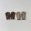 Korean Style Kids Knit Gloves Winter Warm Mittens Solid Color Gloves Soft Crochet Hand Warmers for Boys Girls Trendy Children