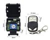 12V Wireless Remote Control Switch & Metal 2-Key Remote for A On/B Off Electric Locks or LED.
