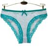 Women Underwear Sexy Floral Lace Panties Ladies Knickers Briefs Low Waisted Cotton Intimates Lingerie 6 Pcs/set