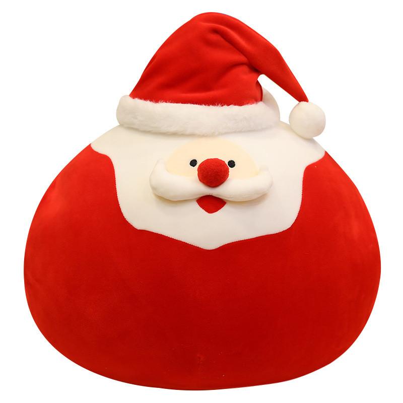 Santa Reindeer Snowman Claus Plush Cushion For Christmas Decor And Warmth