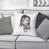 Chibi Cute MMILGRAMs Anime Celebrity Merchandise AllMatch Printed Pillow Case Sofa Car Office Room Decoration Protector