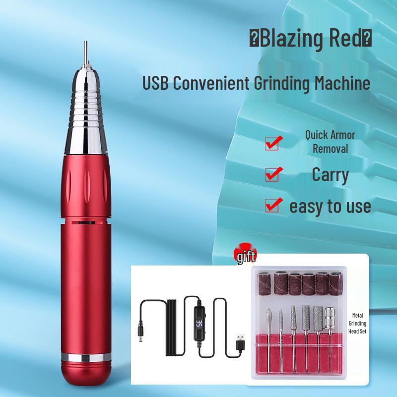 

35 000 об/мин USB-дрель для ногтей с дисплеем для удаления ногтей и кутикулы