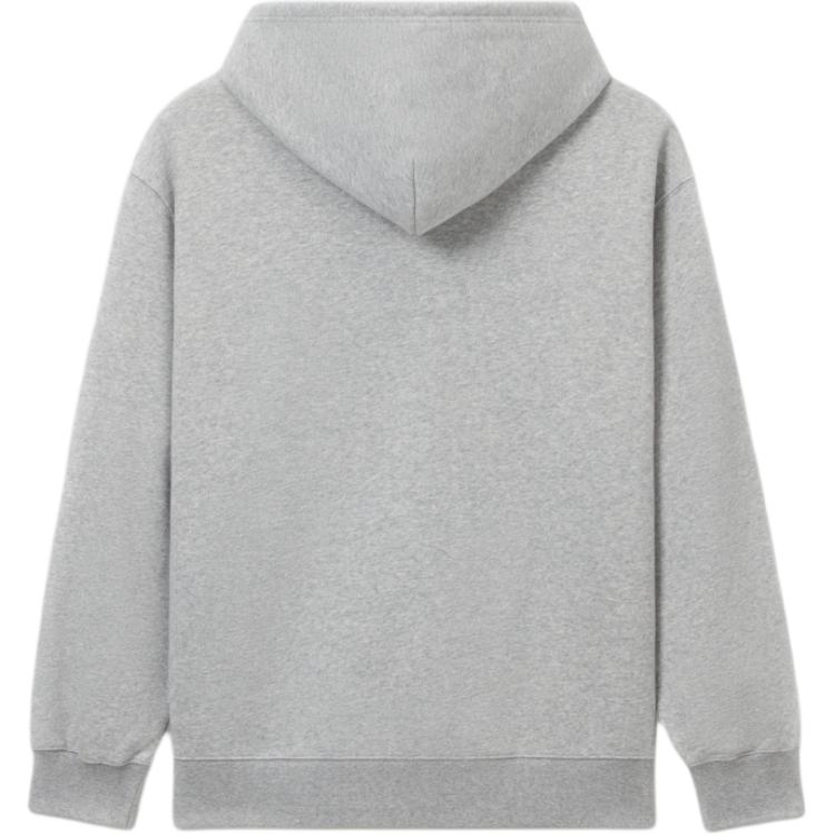 Levis Silver Label Loose Fit Printed Hoodie Men Hoodies Gray 38479-0343