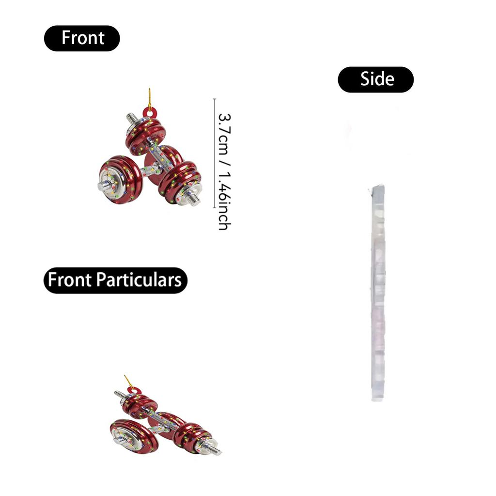 2D Plane+airplane Box +24PC+ Fitness Decoration Advent Christmas Countdown Box Calendar