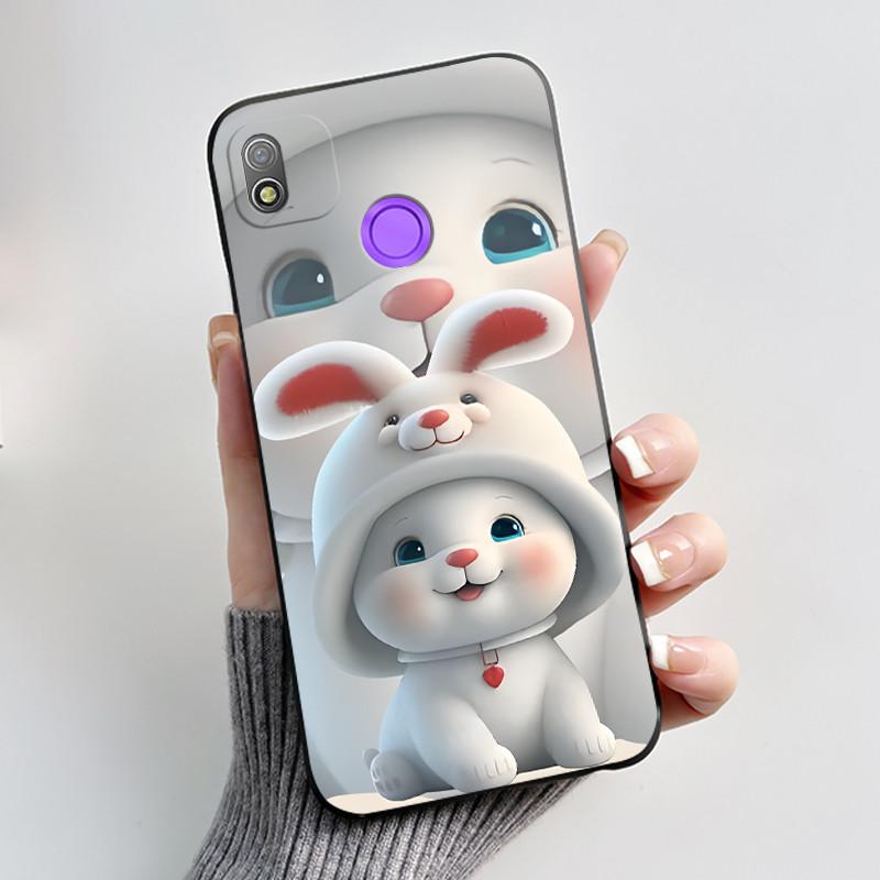 For Tecno Pop 4 Case Silicone Funny Luxury Cute Cartoon Cat Rabbit Cool Girls Boys Back Cover For Techno Pop4 Phone Case BC2c